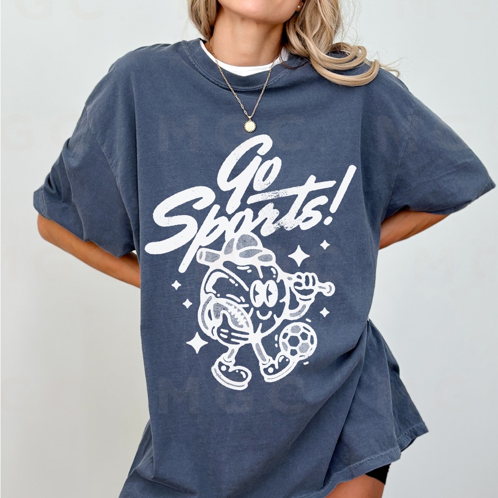 Comfort Colors Go Sports Game Day Shirt